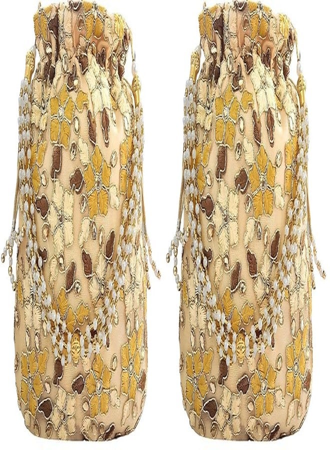 DUCHESS Women Potli Bag (Pack of 2)